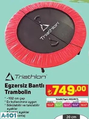 TRİATHLON EGZERSİZ BANTLI TAMBOLİN